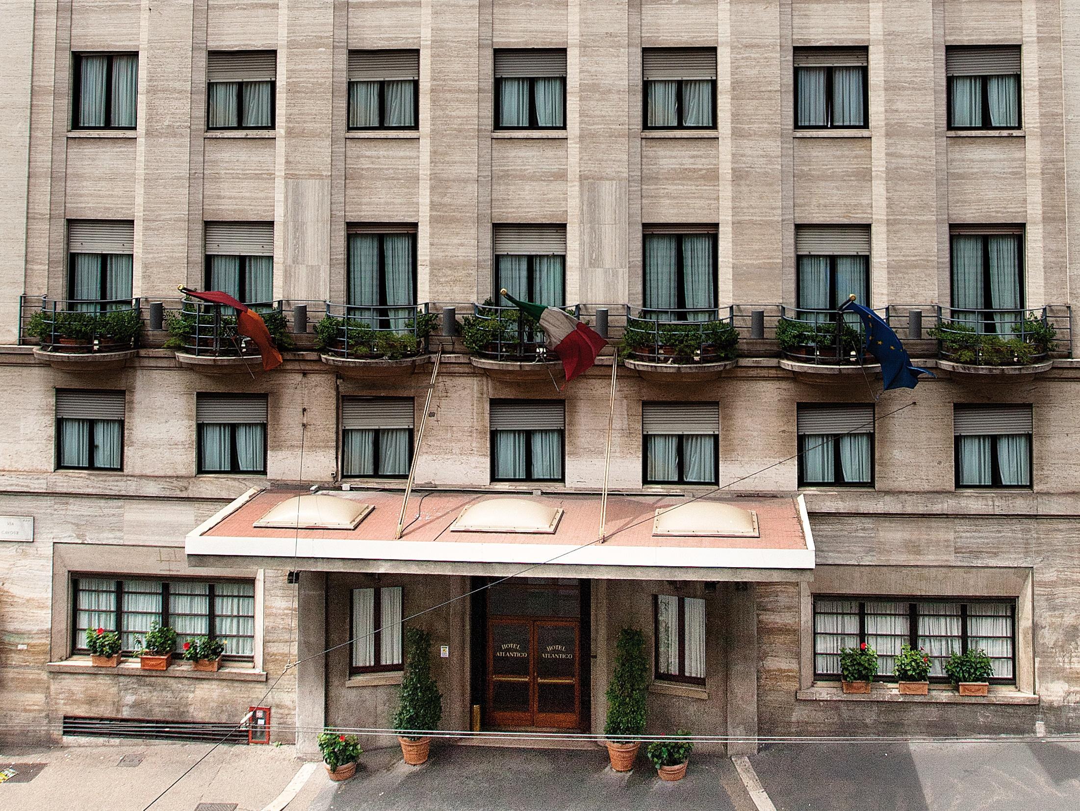 Bettoja Hotel Atlantico Rome Exterior photo